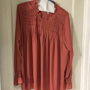 Ann Taylor pink blouse XXL never worn